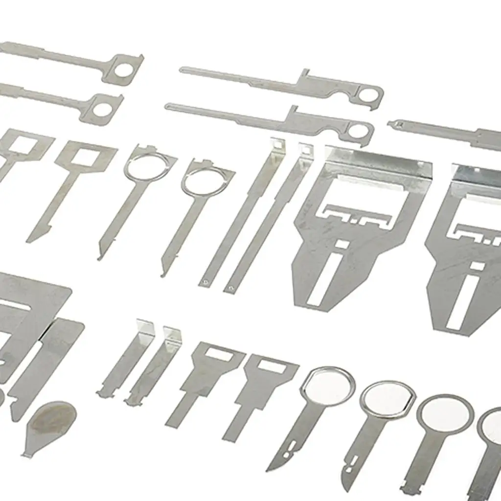 

Audio Installation Kit 36 Piece Metal Removal Key Set Car Stereo Fixing Keys for Audi for vw Honda Ford Peugeot
