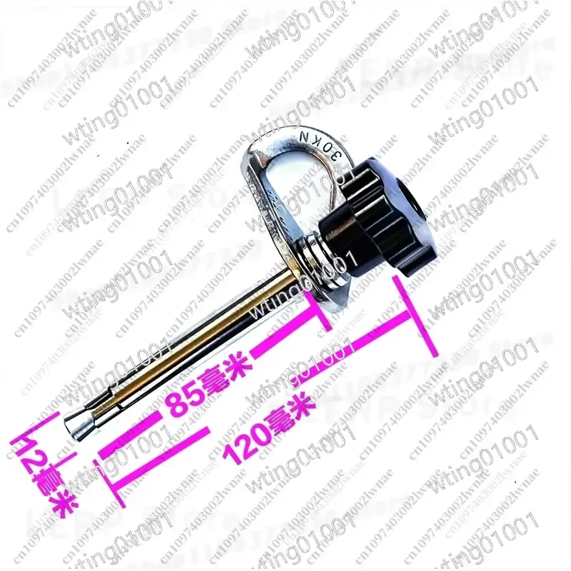 for Removable Expansion Screws Recyclable Anchor Points High Altitude Rock Climbing Nail Secure Outdoor Installation Durable