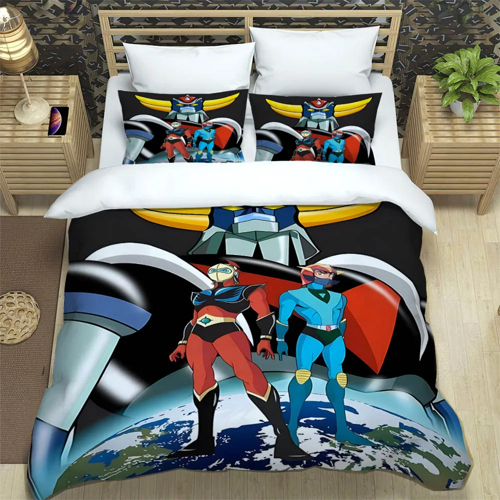 UFO ROBO GRENDIZER GOLDORAK Bedding Sets exquisite bed supplies set duvet cover comforter set bedding set luxury birthday gift