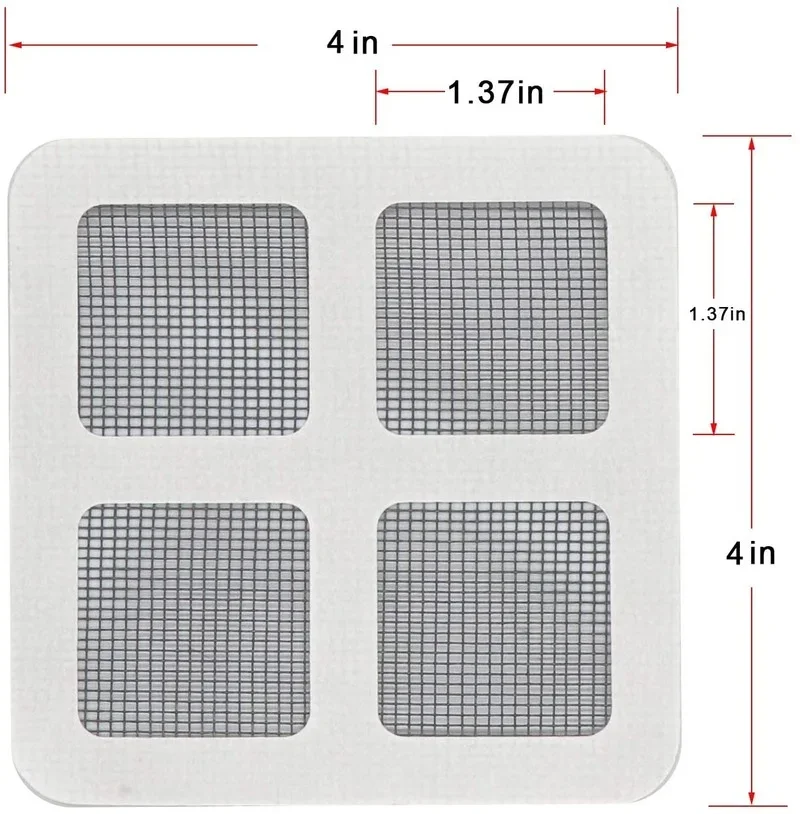 Fixed Mesh Window Indoor Mosquito And Fly Screen Window Household Adhesive Anti Mosquito And Fly Screen Window Sticker
