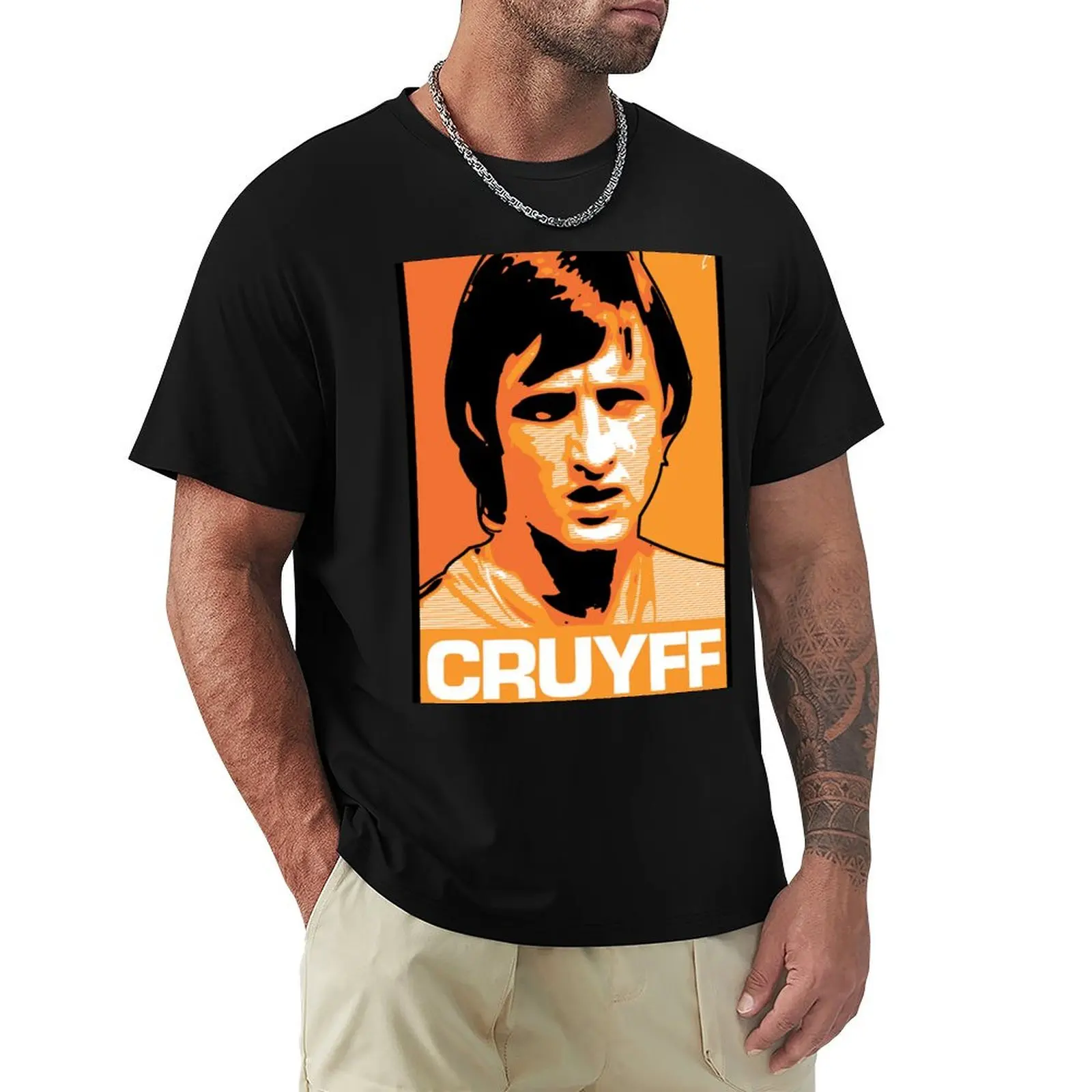 Cruyff - NETHERLANDS T-Shirt Casual Loose Fit Summer Tee Shirt
