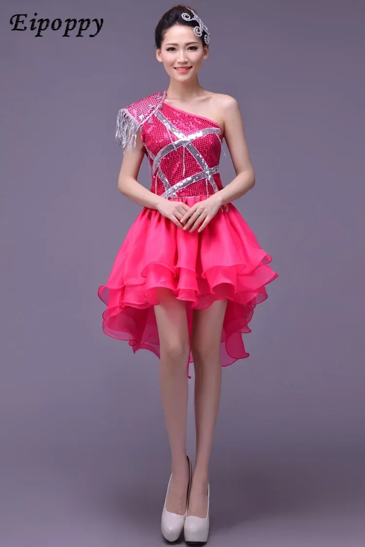 페스티벌 모던 재즈 댄스 무대 코스튬, 가수 팀 댄서, 무도회 공연 의상