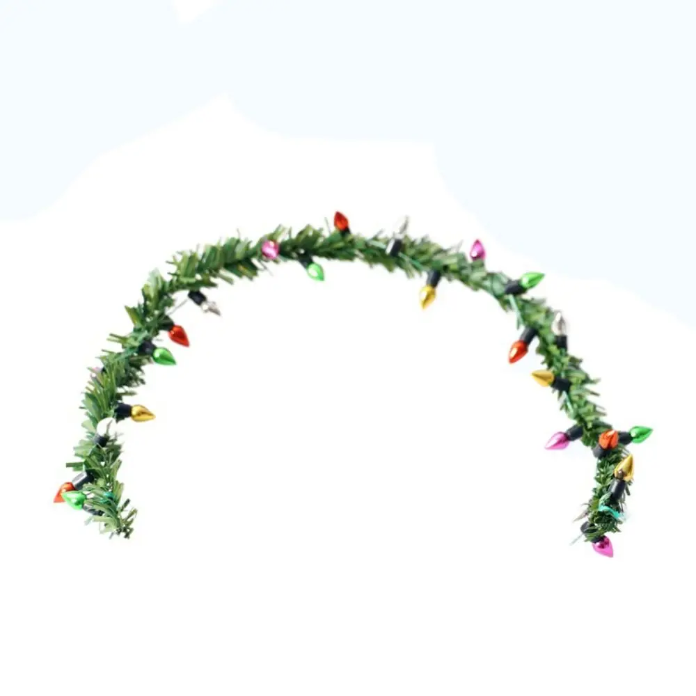 

Simulation Dollhouse Lights Stripes Miniature 1:12 Mini Lights Stripes Mini 30CM Pine Branch Lights Stripes DIY