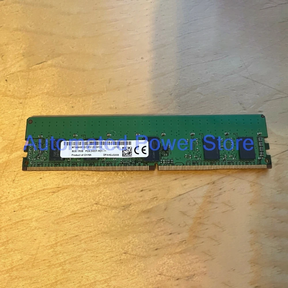 MTA9ASF1G72PZ-2G3B1IK RAM 8G 8GB 1RX8 PC4-2400T 2400 DDR4 Server Memory