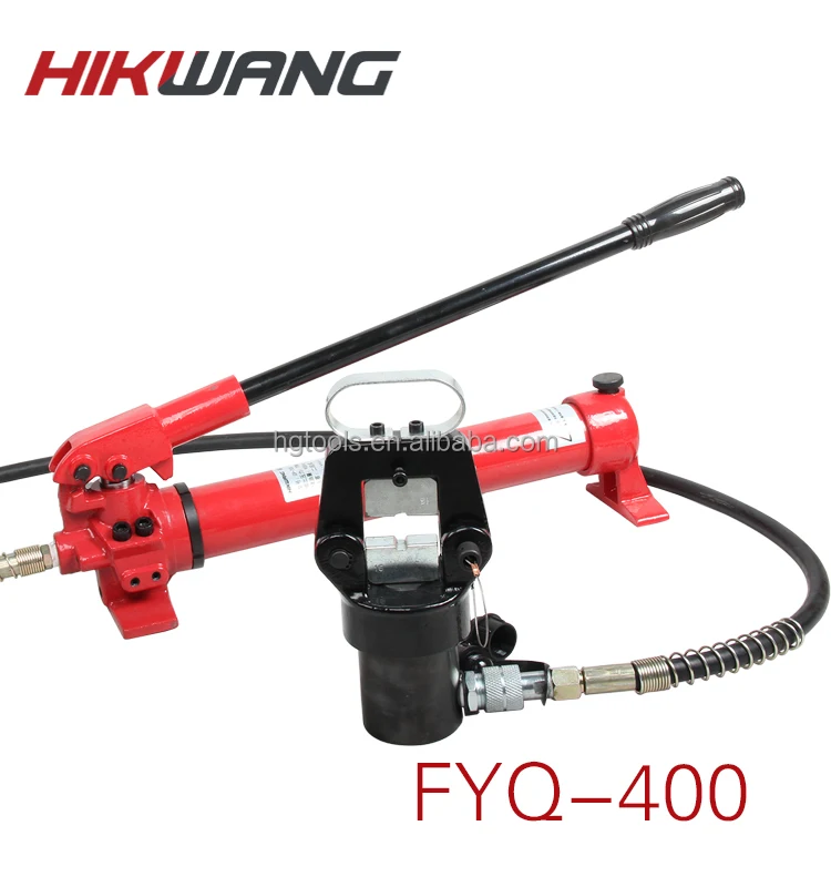 رخيصة الثمن FYQ-400 24mm السكتة الدماغية 16-400mm2 أدوات تجعيد الأسلاك الهيدروليكية #5