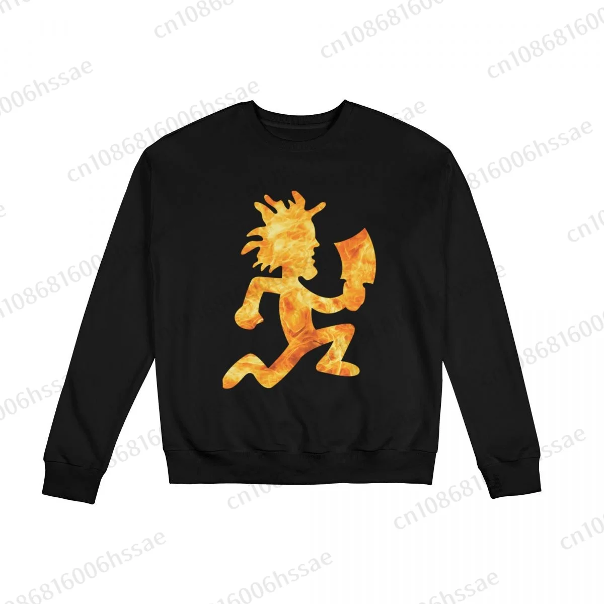 Insane Clown Posse Hatchetman Men Woman Fall Winter Sweatshirt Round Neck Long Sleeve Length Casual Top