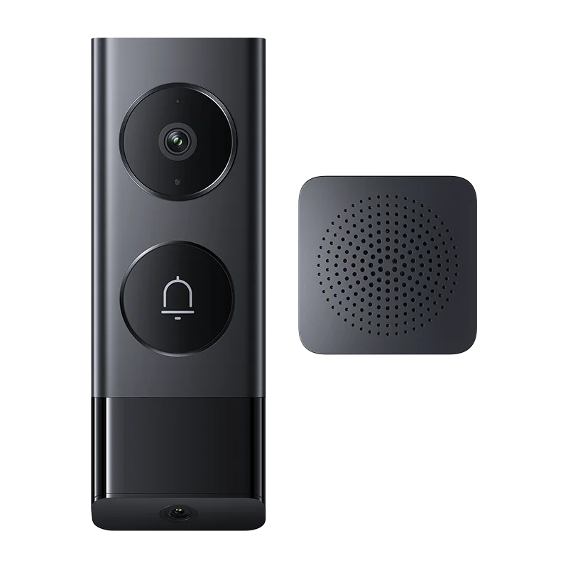 Xiaomi Smart Deurbel 4 pro Dual lens 5MP HD Infrarood Nachtzicht 150 Groothoek Video-intercom Voor mihome app 32 GB Geheugen