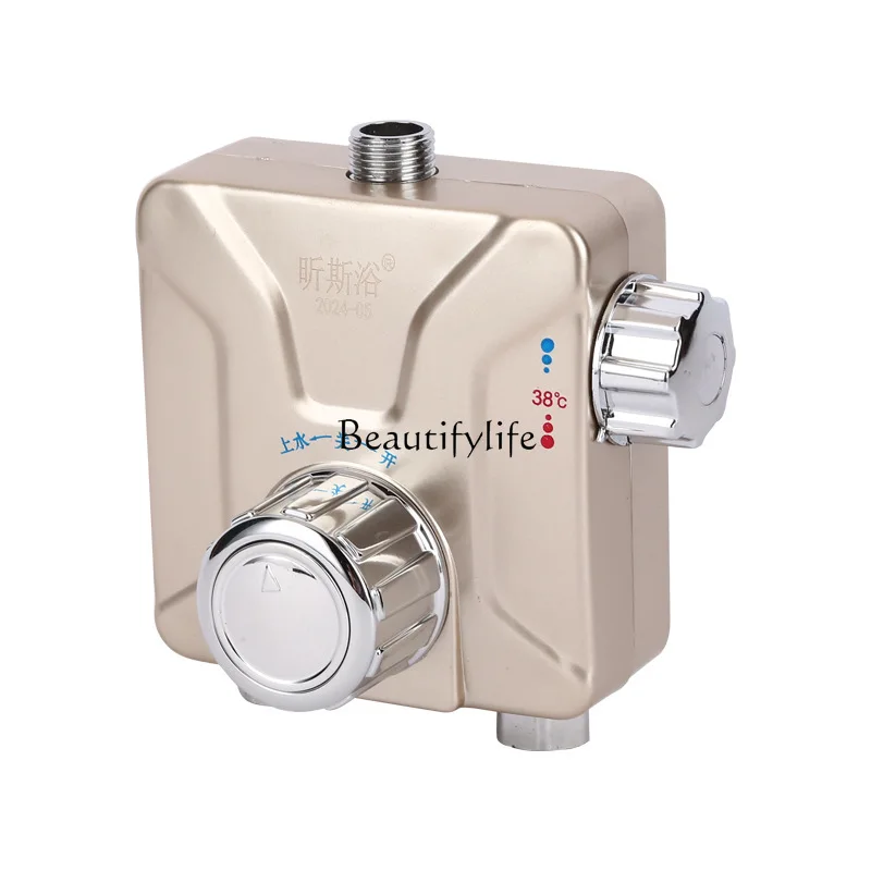

*Thermostatic valve Mixing Stainless steel electric water heater Thermostatic valve Mixing valve Surface mounted inlet