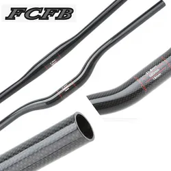 Ultralight 3K glossy  Carbon  handelbar  Bicycle MTB Handlebar rise Mountain Bike handlebar  31.8mm  600-760mm FCFB