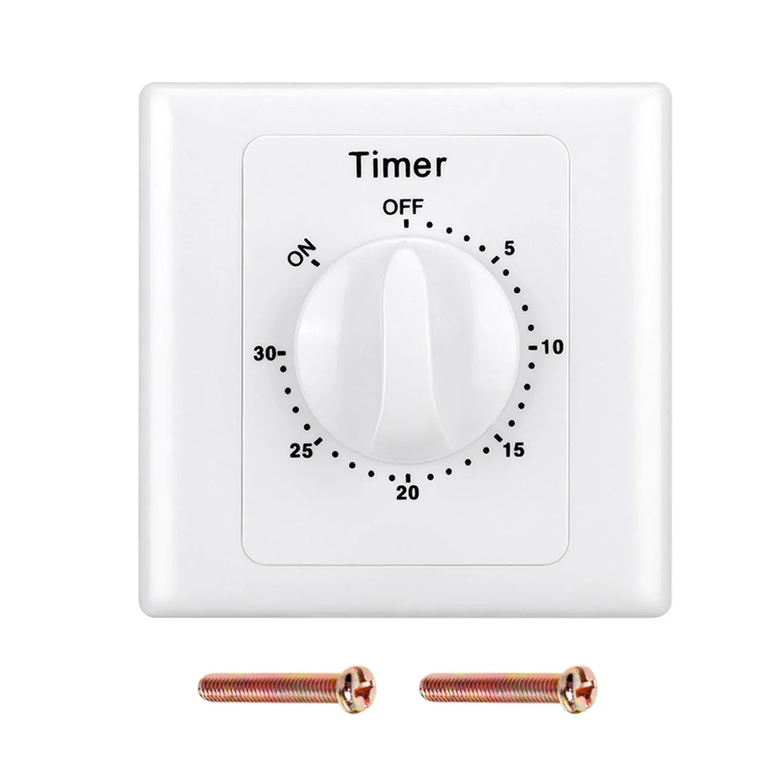 

Countdown Timer Switch Convenient Plastic Control Timer Controller Easy Installation For Electronic Mechanical Multi-purpose