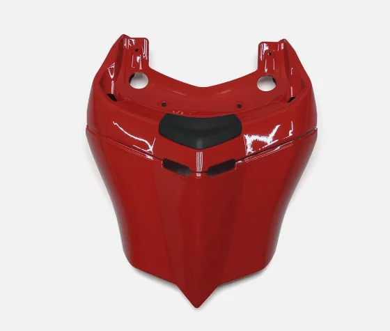 4Gifts Nuovo kit carene complete per moto in ABS adatte per Ducati 848 1098 1198 Set sedile posteriore personalizzato rosso