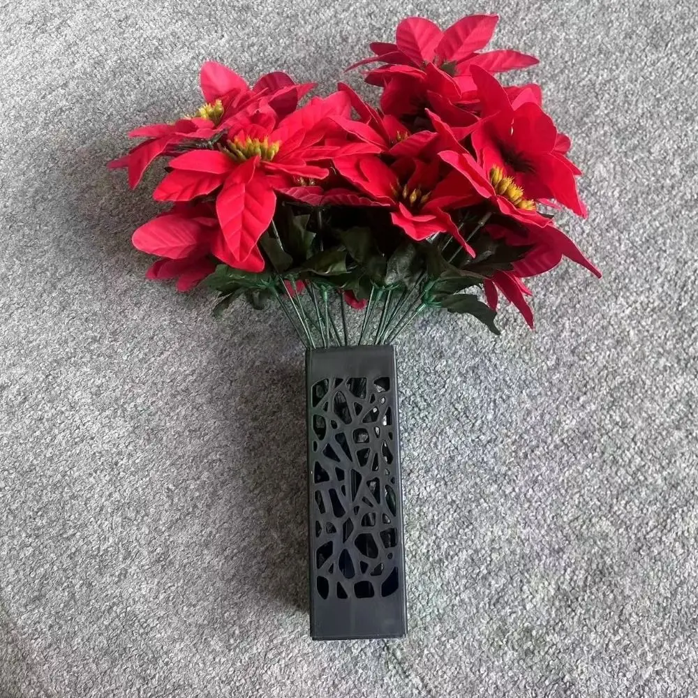 Hot Realistic Roses Artificial Flowers Red Roses Artificial Fake Rose Durable Rose Flower Branch for Wedding Home Decor