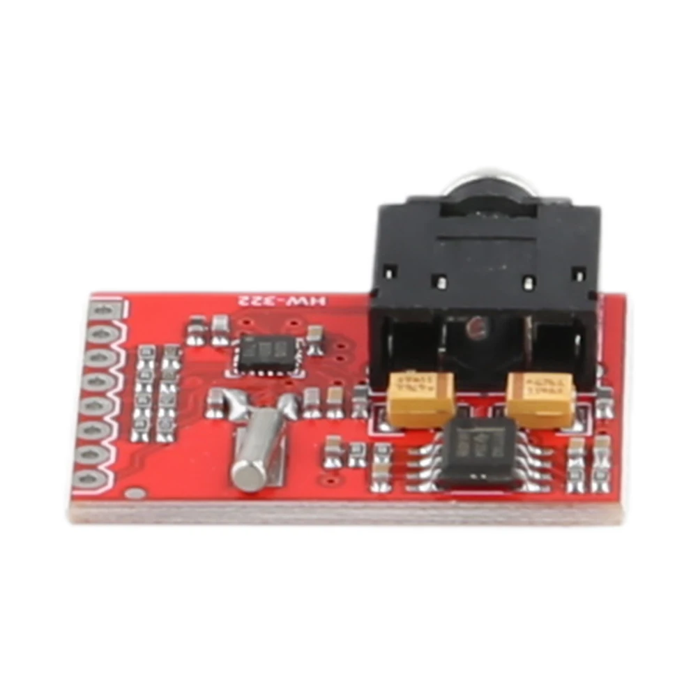 Si4703 RDS FM Radio Tuner Evaluation Breakout Module With Pins Radio Data Service Filtering Carrier Module for Arduino