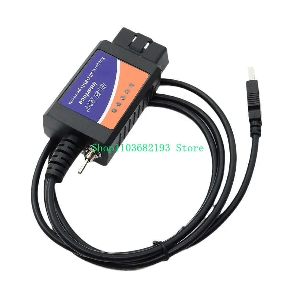 

ELM327 USB OBD2 Change Line Plus Switch Ford Maverick Brush Hidden HS/Ms Switch Automotive Testing Instrument