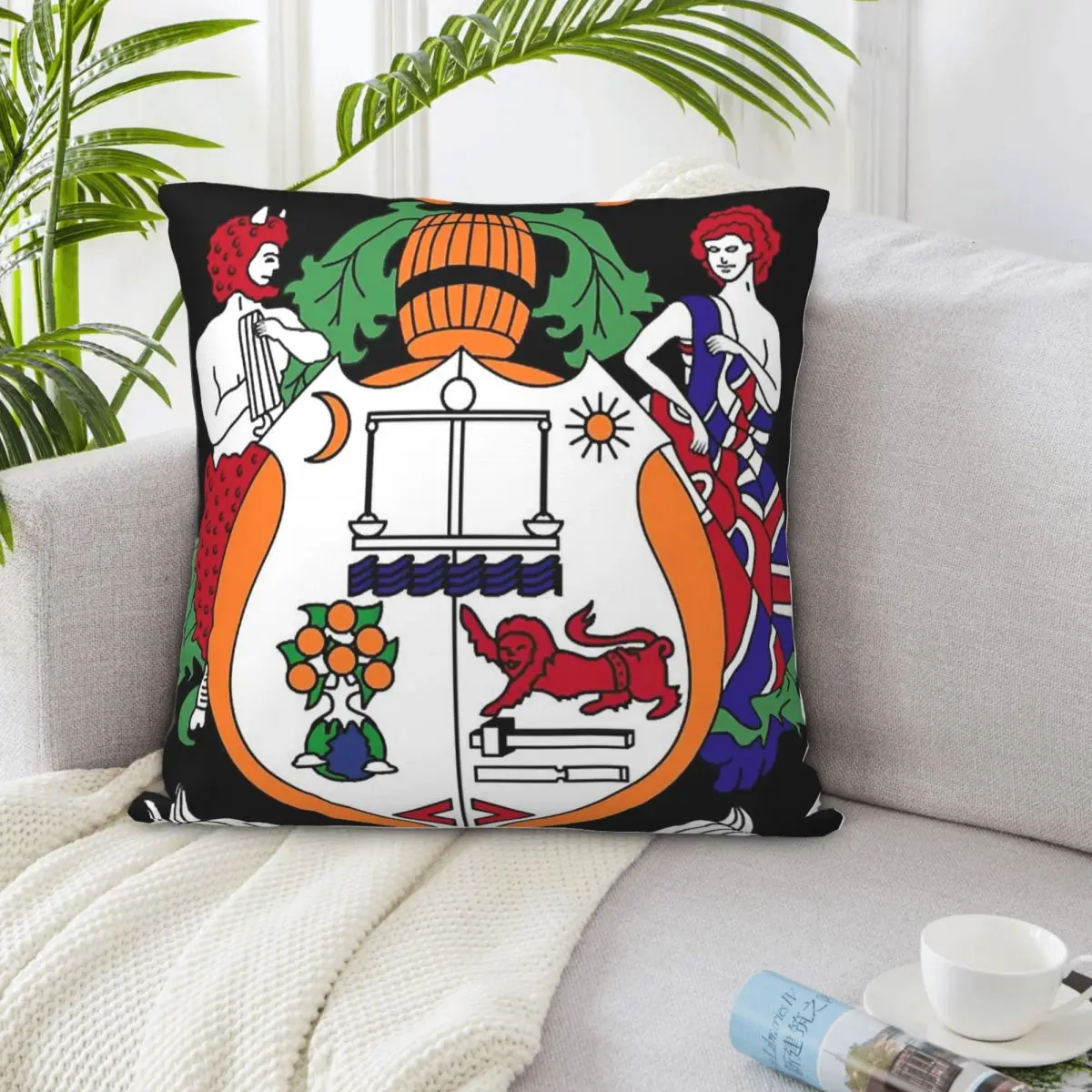 

Оранжевый усилитель 002060, украшение для дома, чехол для подушки, наволочка Dakimakura, наволочка