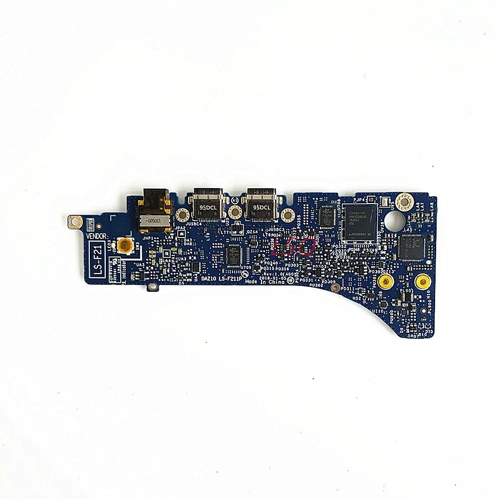 LS-F211P For Dell XPS15 9575 laptop audio port USB board 100% Test OK