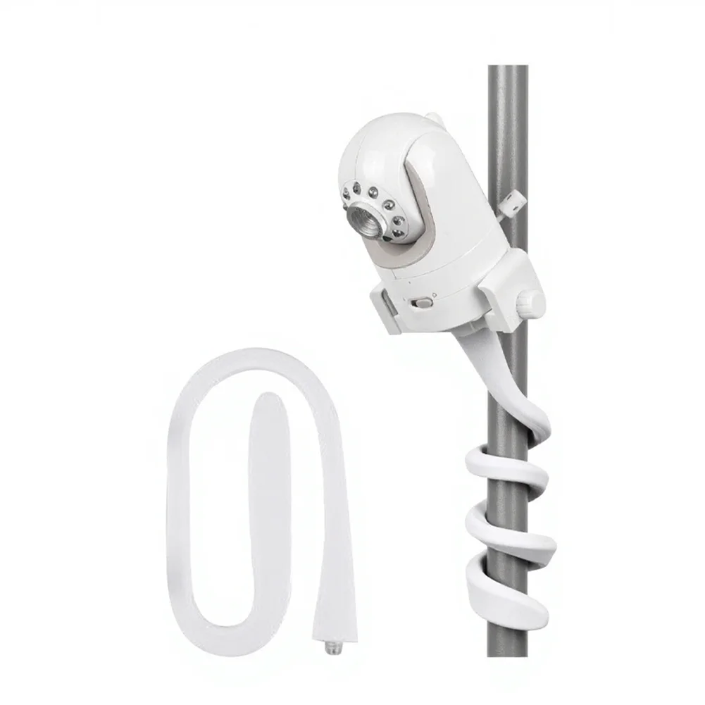 For Nursery Monitoring Baby Monitor Mount Stable Clip Attachment Tool-free Installation Adjustable Viewing Angle