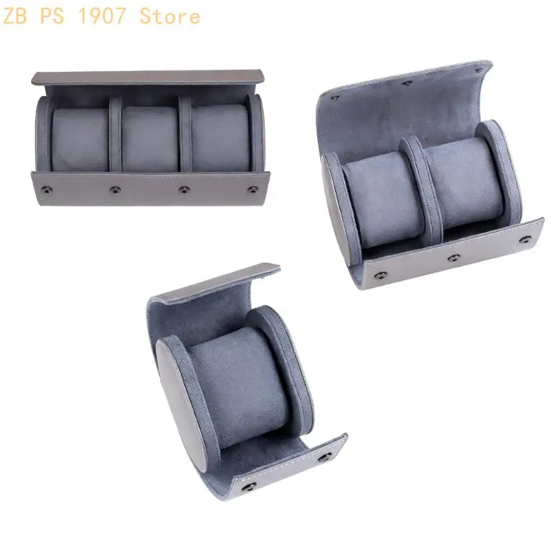 

Travel Friendly Leather Watch Case Leather Texture Suitable for Travel Use 55KA