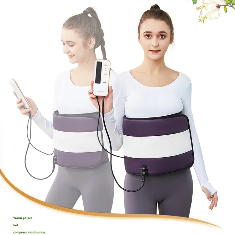 Far infrared electric heating warm house gas shock wave slimming belts Massage fat rejection fat belt