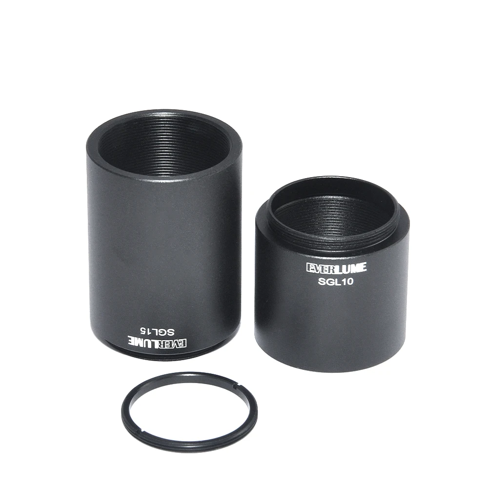 Manicotto per obiettivo maschio-femmina Tubo per obiettivo SM1 Ø1" Tubi per lenti impilabili Tipo di estensione Tubo per ombreggiatura Gabbia da 30 mm Sistema coassiale ottico