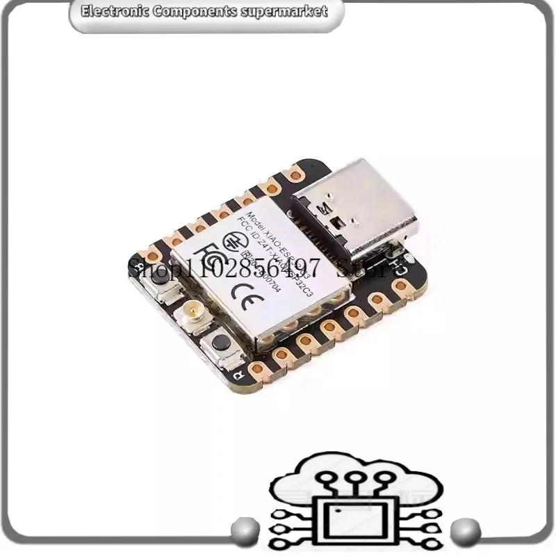 For Seeed Studio Original XIAO ESP32C3 Thumb Development Board WiFi IoT MCU Module