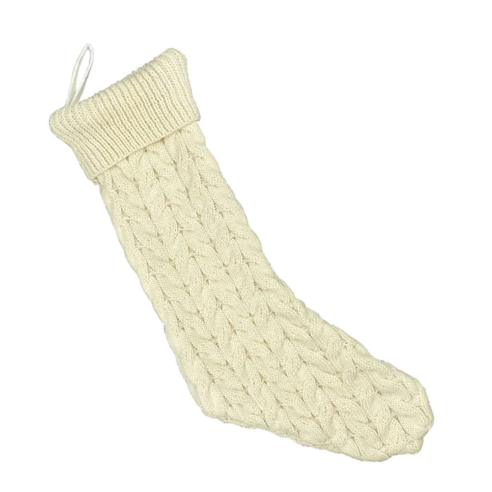 

1Pcs Xmas Sock Gift Bag Unique Christmas Theme Rich Color Comfortable Touch Perfect for Small Items Storage Christmas Stocking