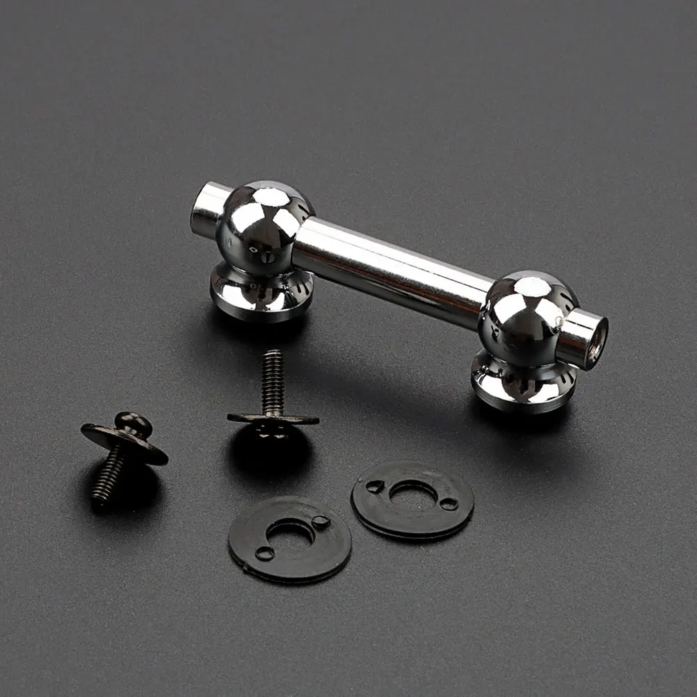 

1 set 1 Set Premium Double-End Lug Two Side Snare Parts Alloy Connector Durable Strong Hold For Bass Drum Silver Color Drum