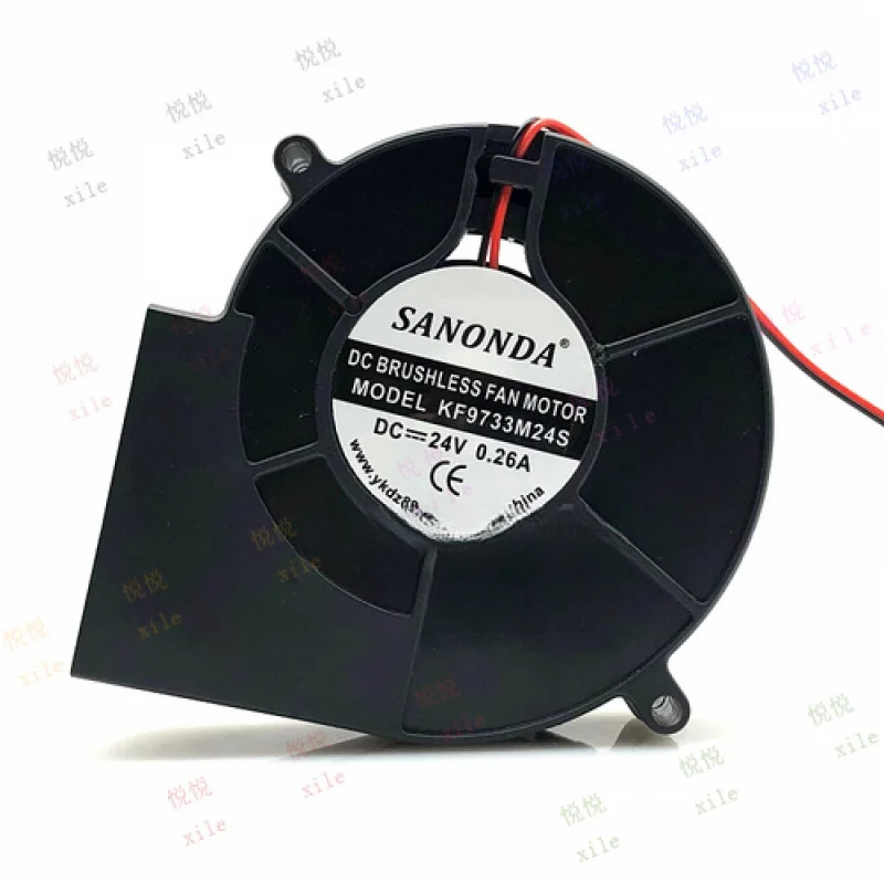 

L L FOR SANONDA KF9733M24S 9733 DC24V 0.26A 2-Wire Cooling Fan
