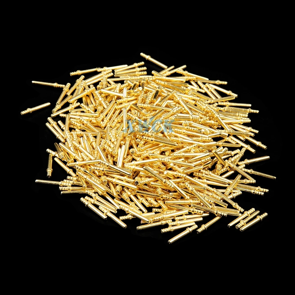 1000Pcs Dental Lab Material Model Pins Brass Dowel Pin with Sleeve sets of Nails Brass  3 size Dowel Pins