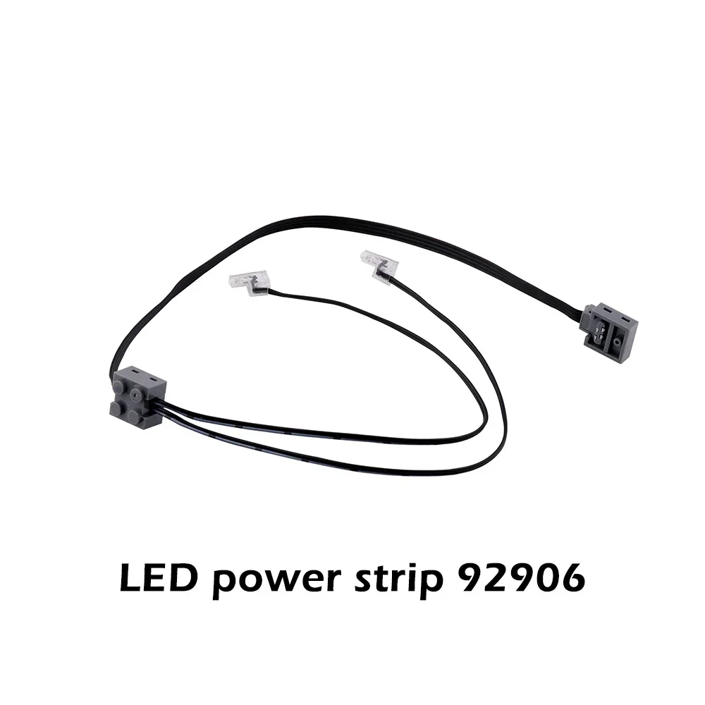 MOC Technische onderdelen Power Functies Servomotor Afstandsbediening Accubak SchakelaarLichtset IR Snelheid Afstandsbediening Ontvanger Speelgoed