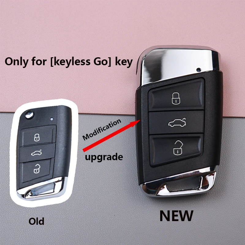 

Upgrade Car Key Shell Housing for Volkswagen VW Golf MK 7 Tiguan MK2 T-roc T-cross Skoda Octavia Kodiaq Karoq Seat Ateca Leon