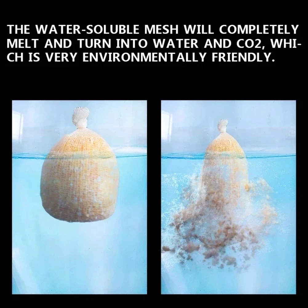 PVA Karpfen Angeln Mesh Angeln Köder Mesh Rohr Tackles Wasserlösliche Nachfüllen Strumpf Köder Taschen Angeln Zubehör