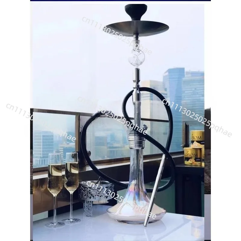 Arab Shisha, Bar High-end Luxury, Large Four-tube 3.0 Stainless Steel Pot