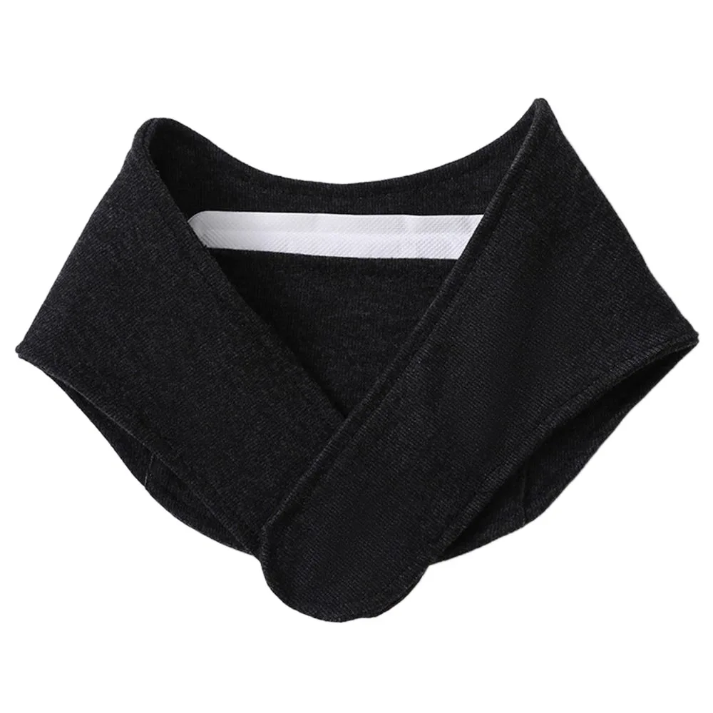 

Новый теплый однотонный мягкий чехол для шеи с карманом и искусственным воротником для женщин