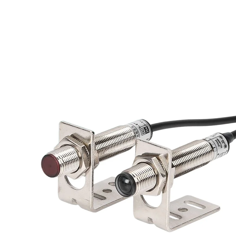 M12 DC Laser Cross-Beam Photoelectric Switch Normally Open Long Distance SZ-JG-25MDSP1 Visible Spot Sensor