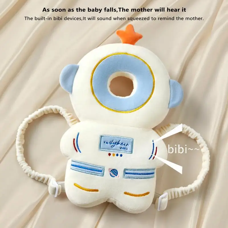 Toddler Head Protector Backpack Safety Pad Fall Protector Head Pillow Head Protection For Baby Cartoon Baby Head Protector Back