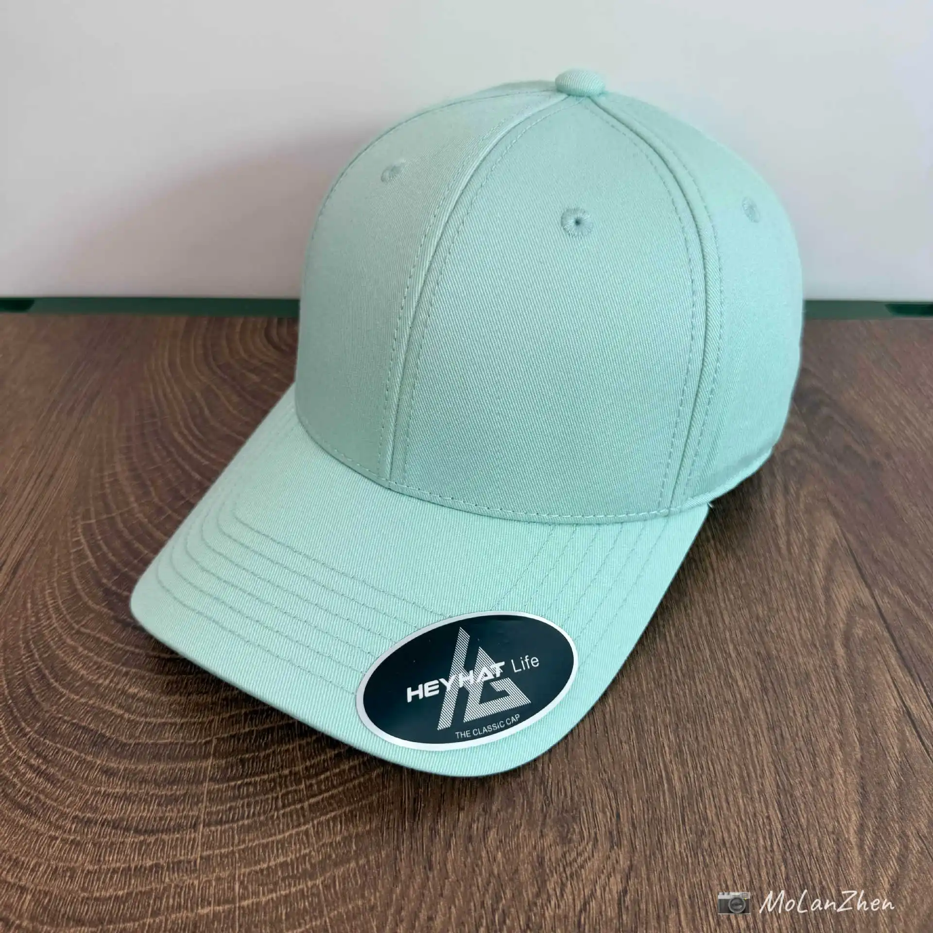 High Quality Twill Cotton Hard Top Solid Color Baseball Cap Unisex Wide Brim Face Slim UV Sun Protection Outdoor Visor Sun Hat