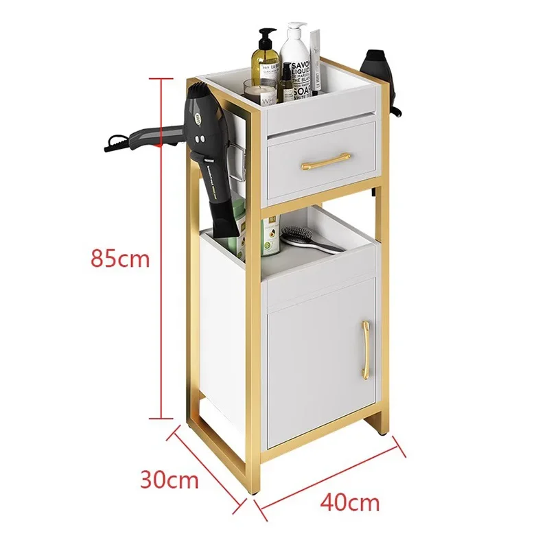 Creative Space Saving Portable Trolley Storage Salon Trolley Minimalist Salon Furniture For Beauty Salon Salon Furniture