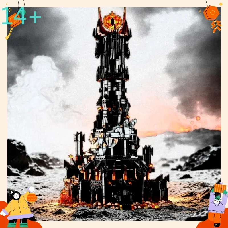 The The Cheapest 5471PCS Black Tower Dark Model Building Blocks Kit Bricks Toys for Birthday Gifts Collectors' Edition - Aliexpress Deal