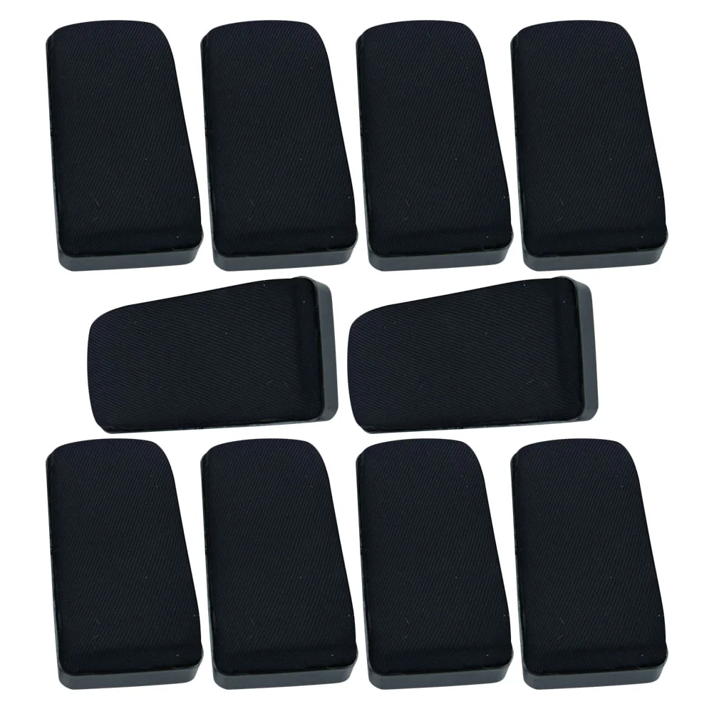 

10 PCS Erasers Black Chalk Marker Board Cleaner Washable Chalkboard Kids Dry Student