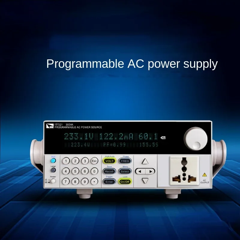 

It7321 Programmable AC Variable Frequency Power Source Single-Phase Variable Frequency Source 300V/3a/300W