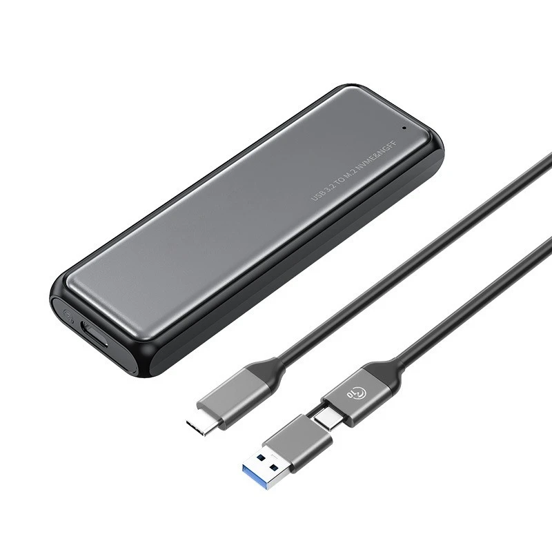 

Plug and Play Aluminum Alloy Housing Durable M.2 High Speed Mobile Hard Disk