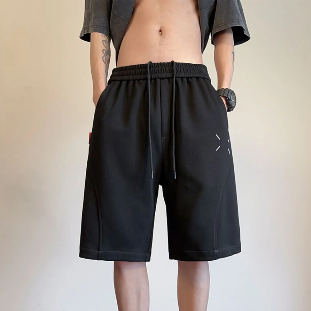 Comfy Fashion Hot Men's Shorts Short Solid Color Summer Vacation Waist Fit Holiday Male Regular Slight Stretch