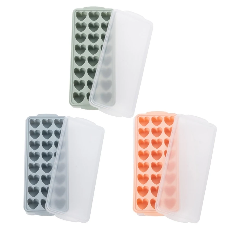 

Ice Cube Tray Silicone Mold Silicone Ice Cube Trays Heart Shaped Ice Cube Molds Dropshipping