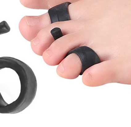 

【XHB】2pcs Silicone Gel Thumb Corrector Bunion Foot Toe Hallux Valgus Protector Separator Finger Straightener Adjuster