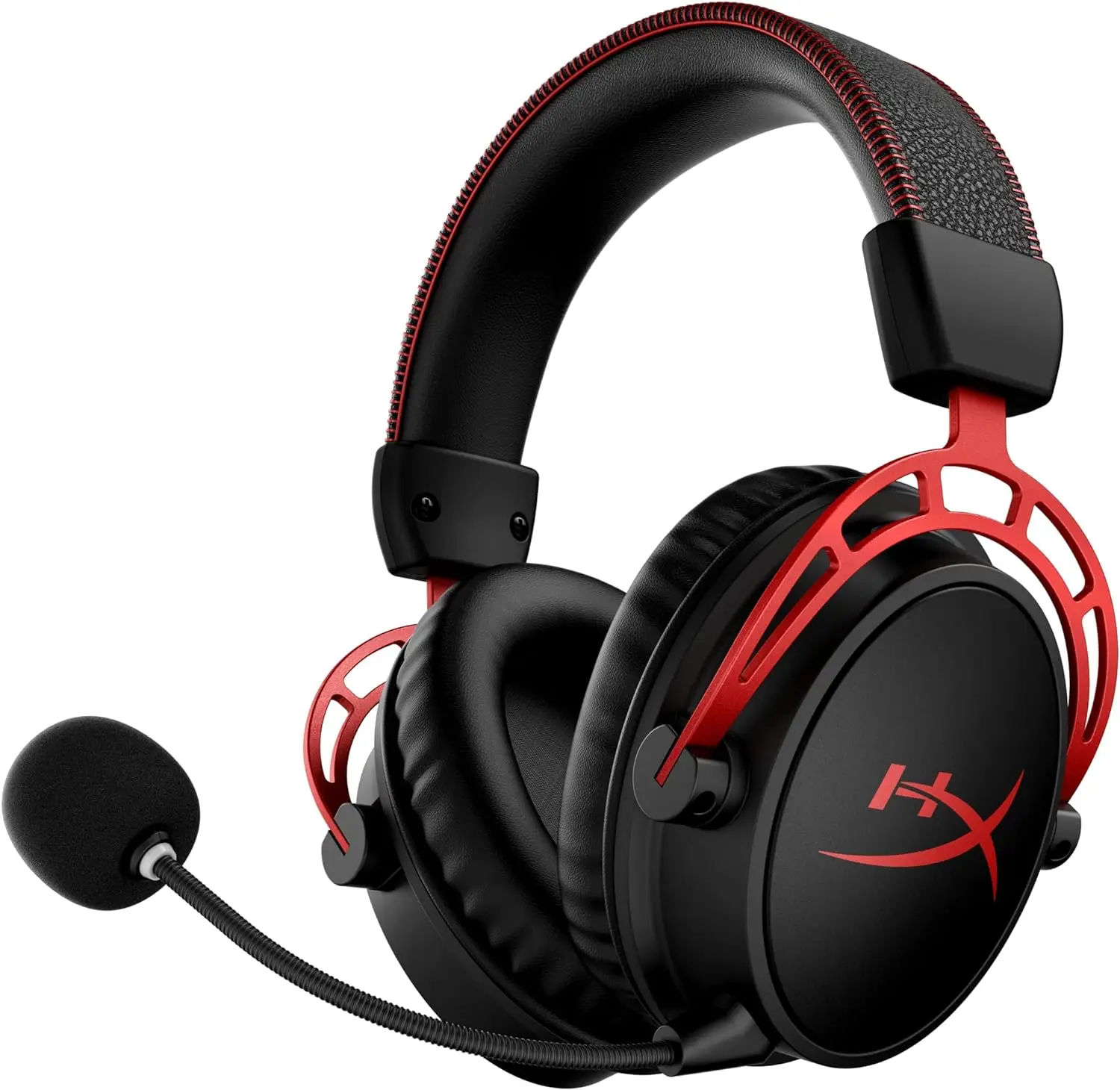 HyperX Alpha S Red Wireless over-ear headphones gaming headset bluetooth headset gaming pc gaming earphones headsets with mic