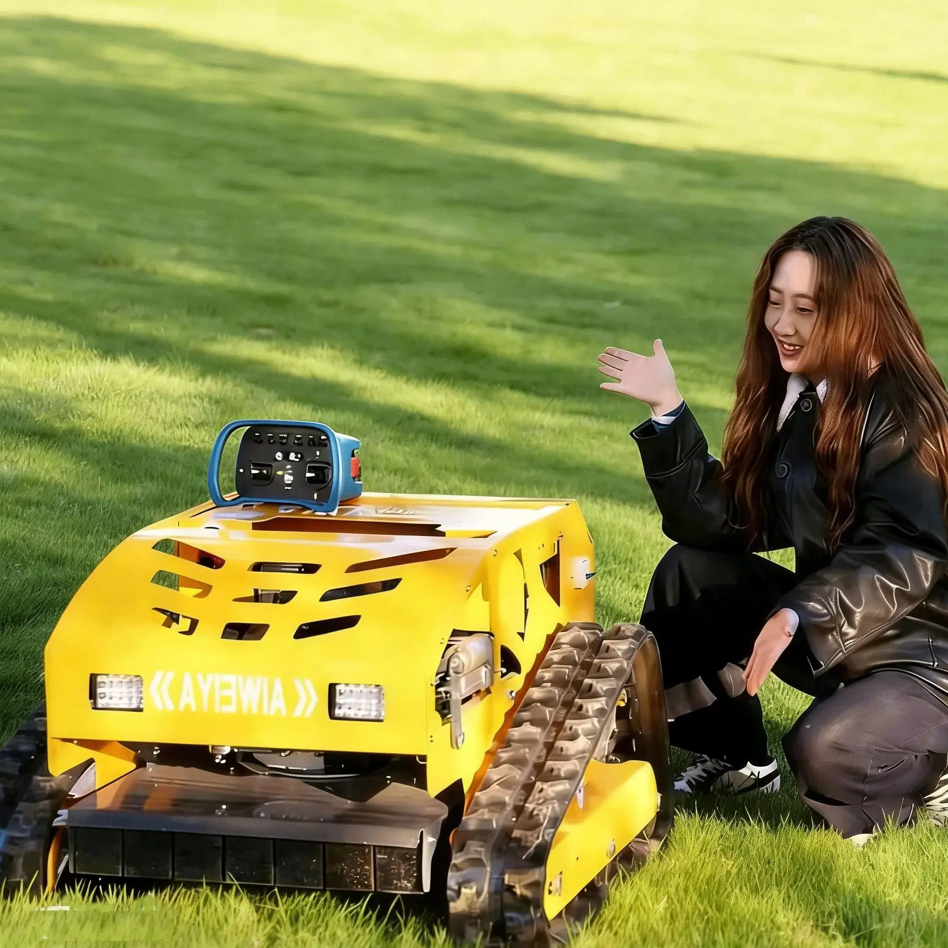 

Customized, farm and garden weed mower compliant with CE standards, high-efficiency all-terrain lawn mower