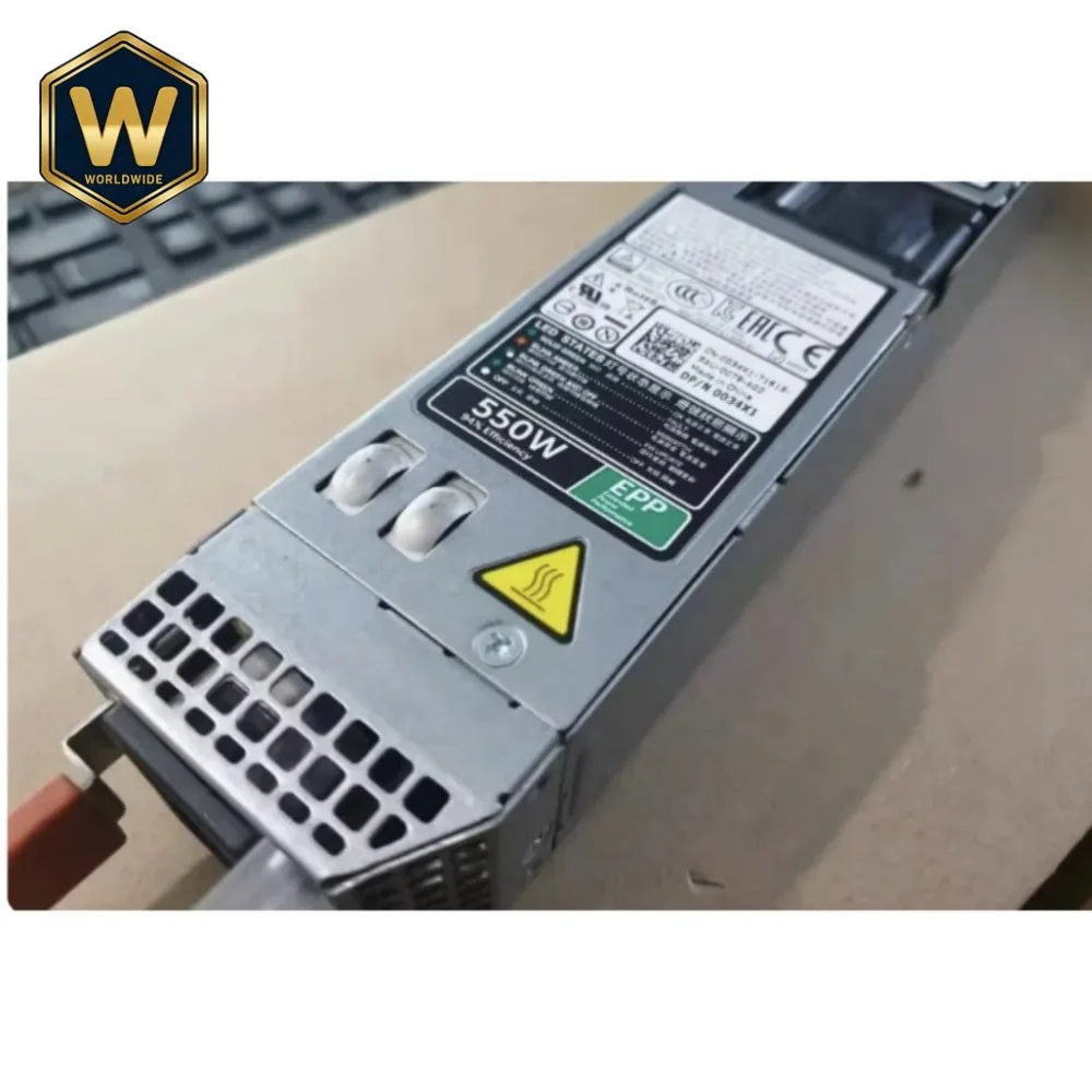 

SX For Dell R340 R430 R440 DSS1500 550W Switching Power Supply 0034X1 0X185V 0NCNFF L550E-S1 D550E-S1