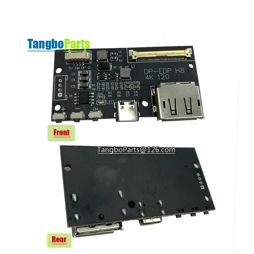 DIY Modified Mobile Phone Notebook Screen Projection PCB 120HZ165HZ H8 4K 120 Transfer 1080P2K4K DP-EDP Drive Board