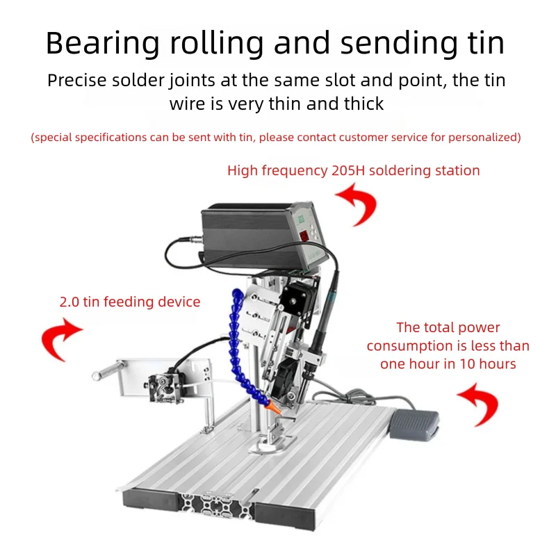 JBS 150W/200W Soldering Station for USB/DB/DC/Aviation Plugs & Motor Wiring